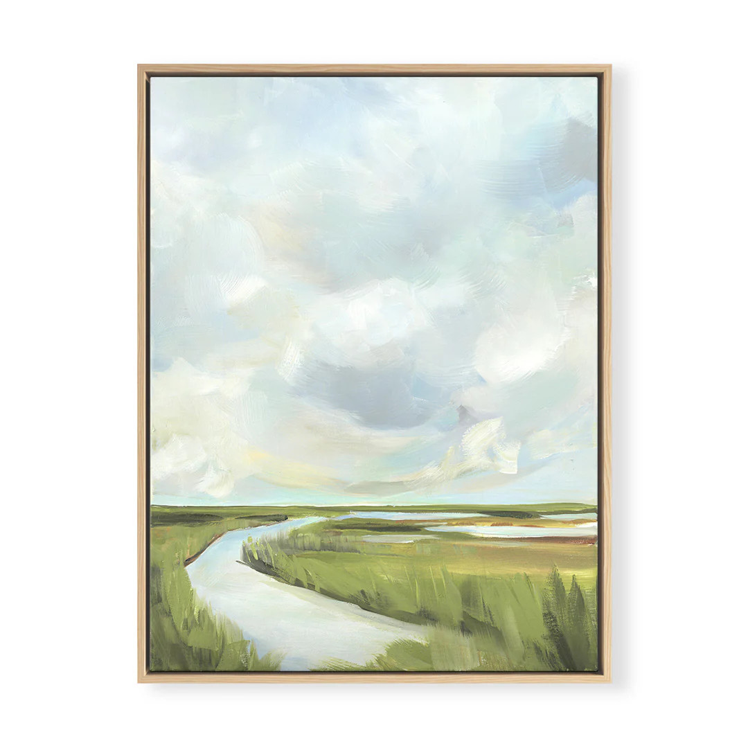 Marsh 2 by Jenny Westenhofer Painted Art Prints | Urban Garden Prints