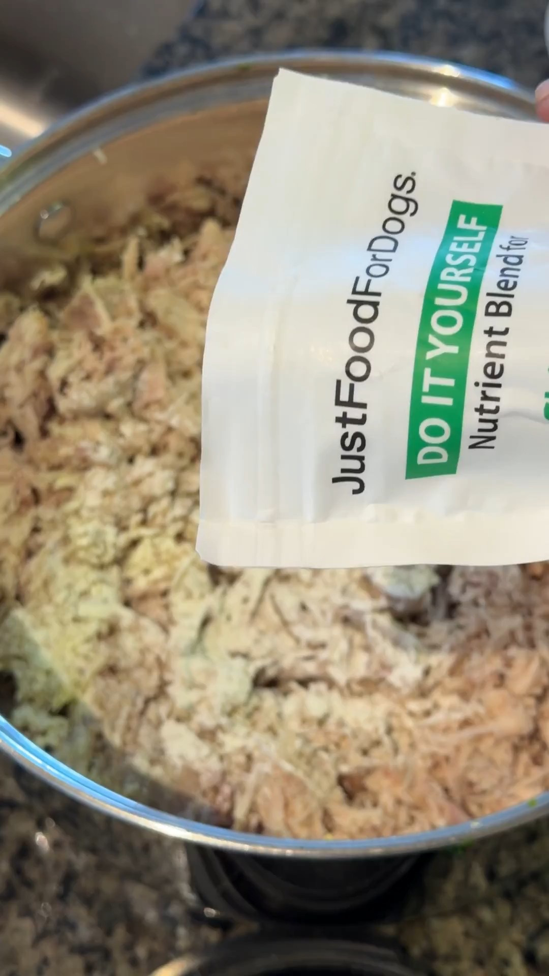 BEST FRESH DOG FOOD

Using this nutrient blend will help you cook fresh food for your dog that’s infinitely cheaper than any of the fresh sub subscription dog food on the market.

It takes me roughly an hour and a half to cook once a month for my dog. The cost ends up coming down to being cheaper than kibble!

#LTKFindsUnder50 #LTKPets