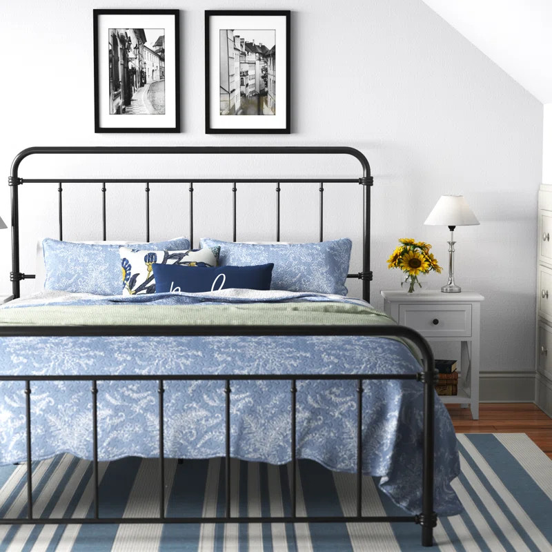Matheney Metal Platform Bed | Wayfair North America