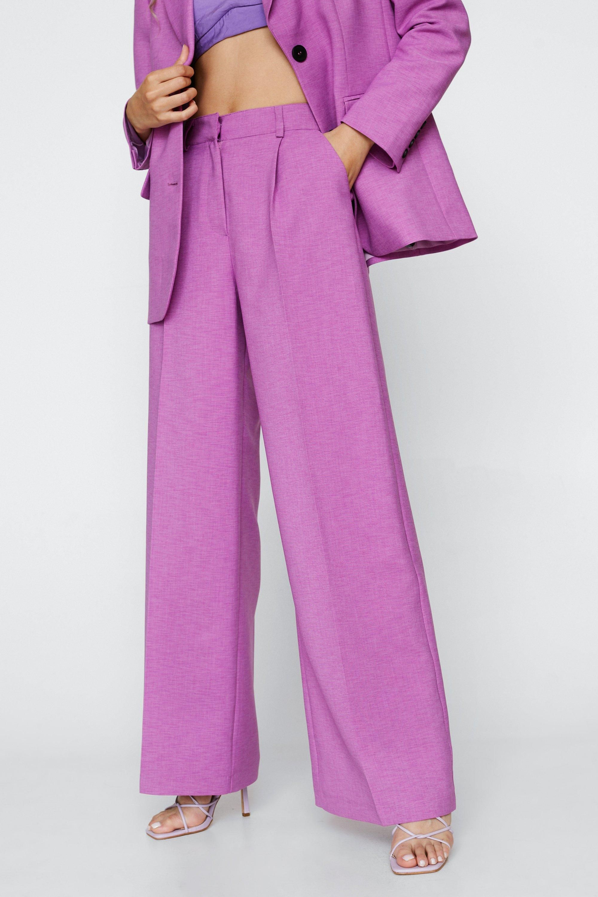 High Waisted Wide Leg Tailored Pants | Nasty Gal (US)