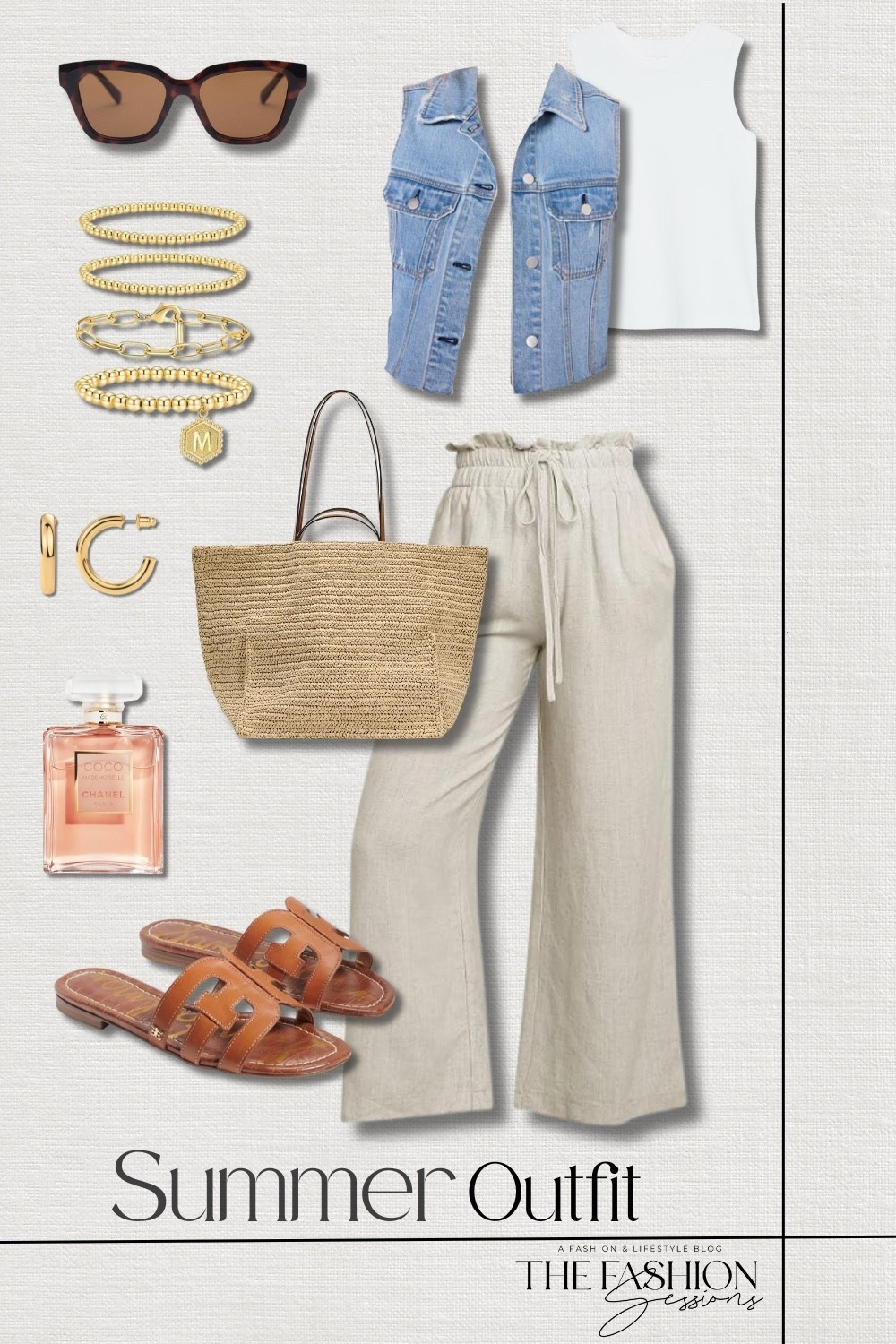 A great summer look that’s casual but elevated, breezy with coverage if shorts aren’t your thing! 

Linen pants | Amazon find | denim vest | Sam Edelman bay slides 



#LTKOver40 #LTKFindsUnder100 #LTKStyleTip