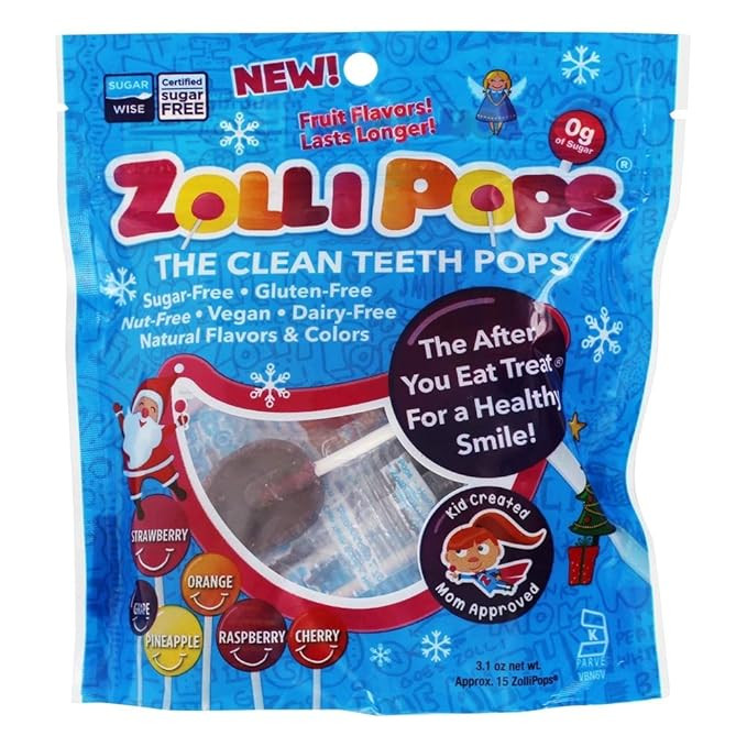 Zollipops - Holiday Variety Pack - Clean Teeth Lollipops, 3.1 Oz | Amazon (US)