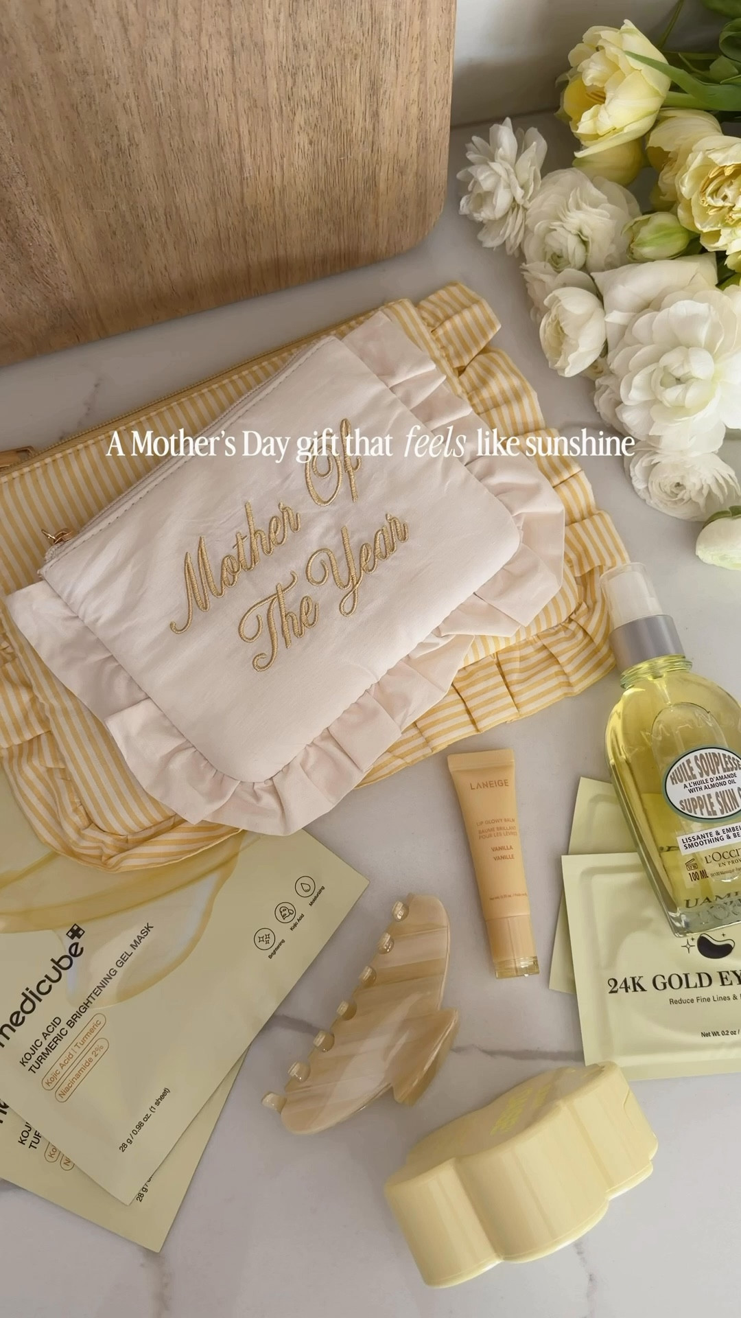 A Mother’s Day gift that feels like sunshine ☀️ because she is 💛

#mothersday #mothersdaygiftidea #butteryellow #yellow 

#LTKSeasonal #LTKmomlife #LTKSaleAlert