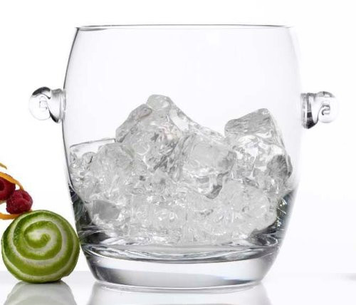 Luigi Bormioli Michelangelo Masterpiece Ice Bucket with Handles | Amazon (US)