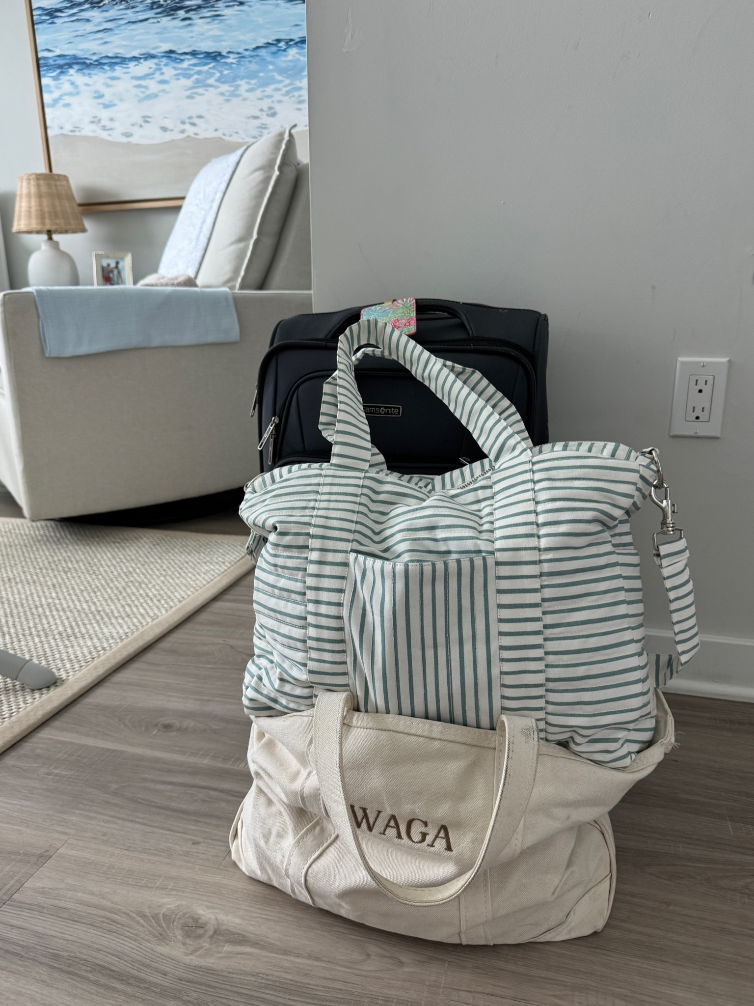 Maternity - Bags packed! And the LLBean custom one is half full so we can take stuff the hospital gives us home ☺️ #maternity 

#LTKbaby #LTKbump