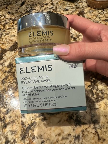 Elemis Products ✨🌿😍 

Skincare, pro collagen cleansing balm and revive eye cream 


#LTKGiftGuide #LTKfindsunder100 #LTKbeauty