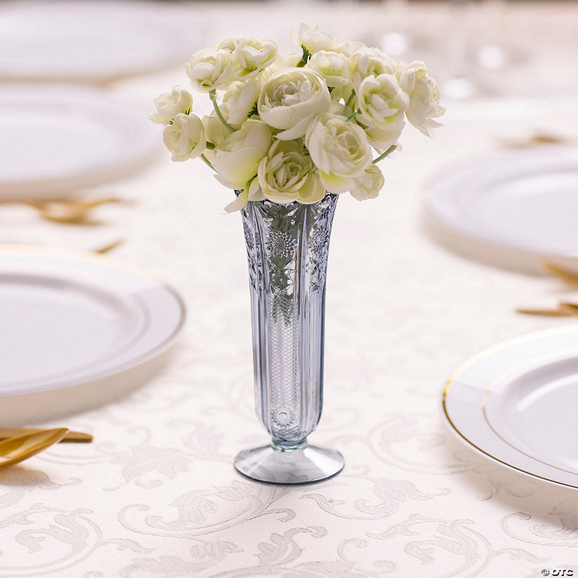 Dusty Blue Bud Vases - 12 Pc. | Oriental Trading Company