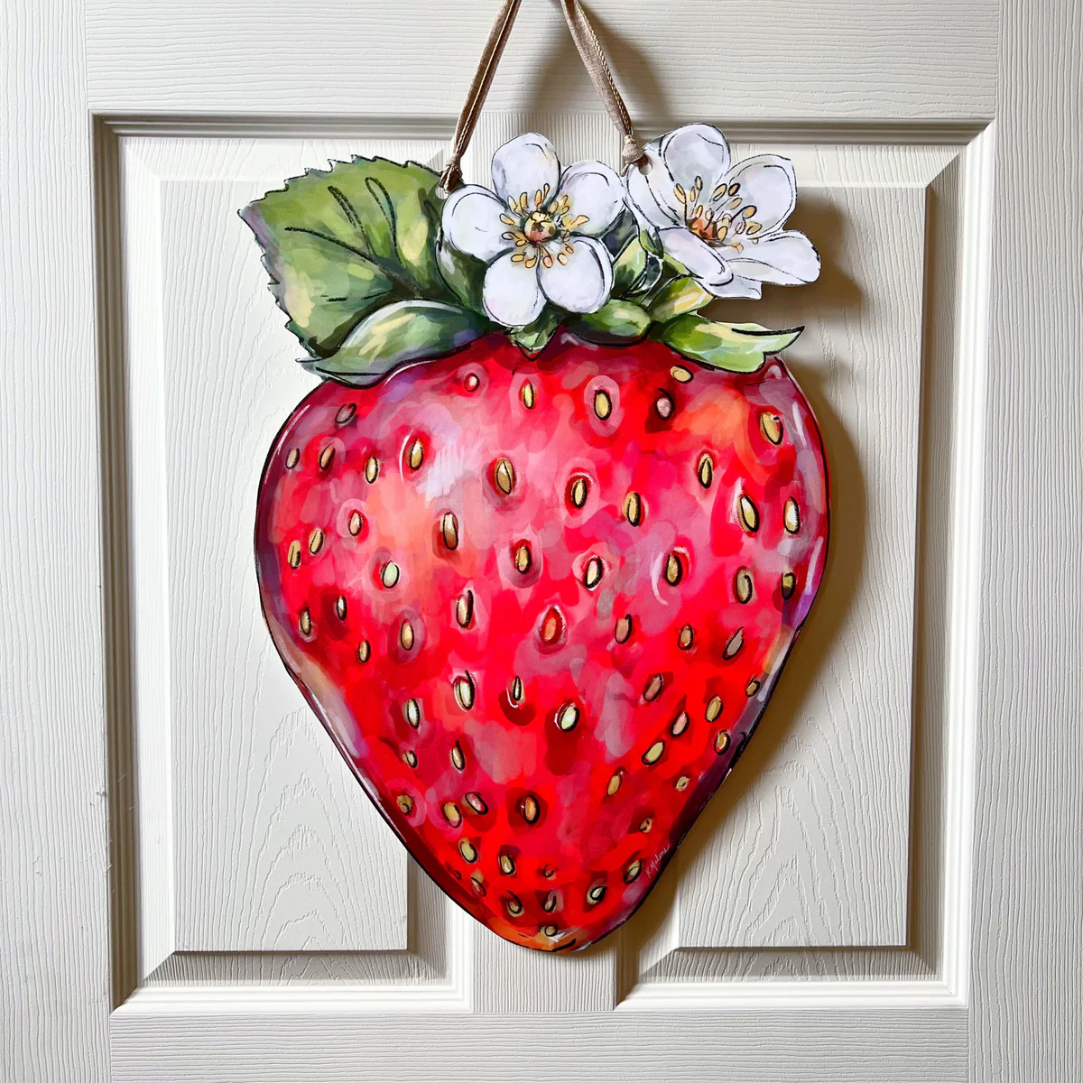 Strawberry Door Hanger | Home Malone