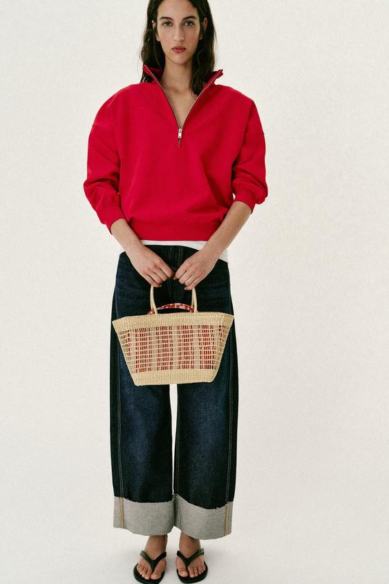 DOUBLE BRAIDED TOTE BAG | Zara UK