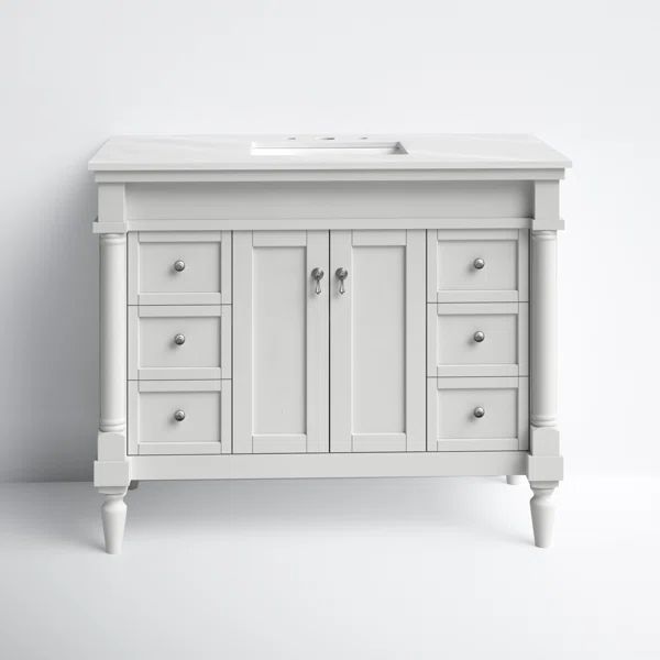 Uriah 42" Single Bathroom Vanity Set | Wayfair North America