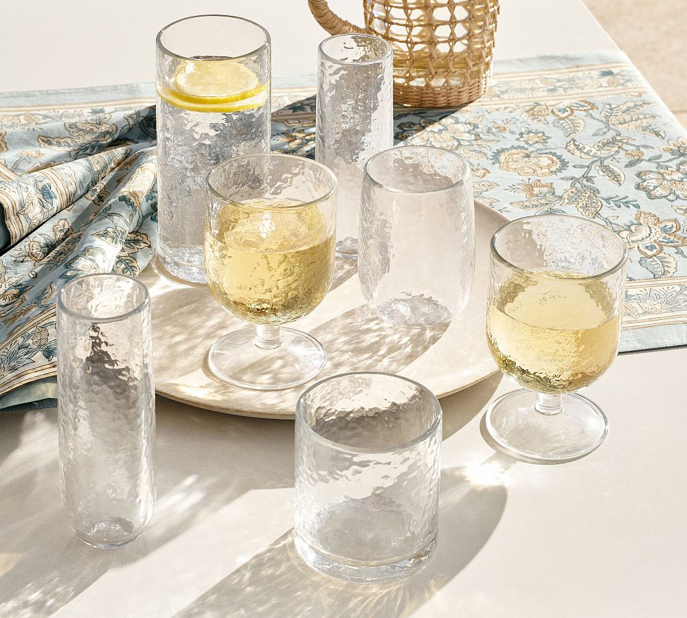 Hammered Outdoor Drinkware Collection | Pottery Barn (US)