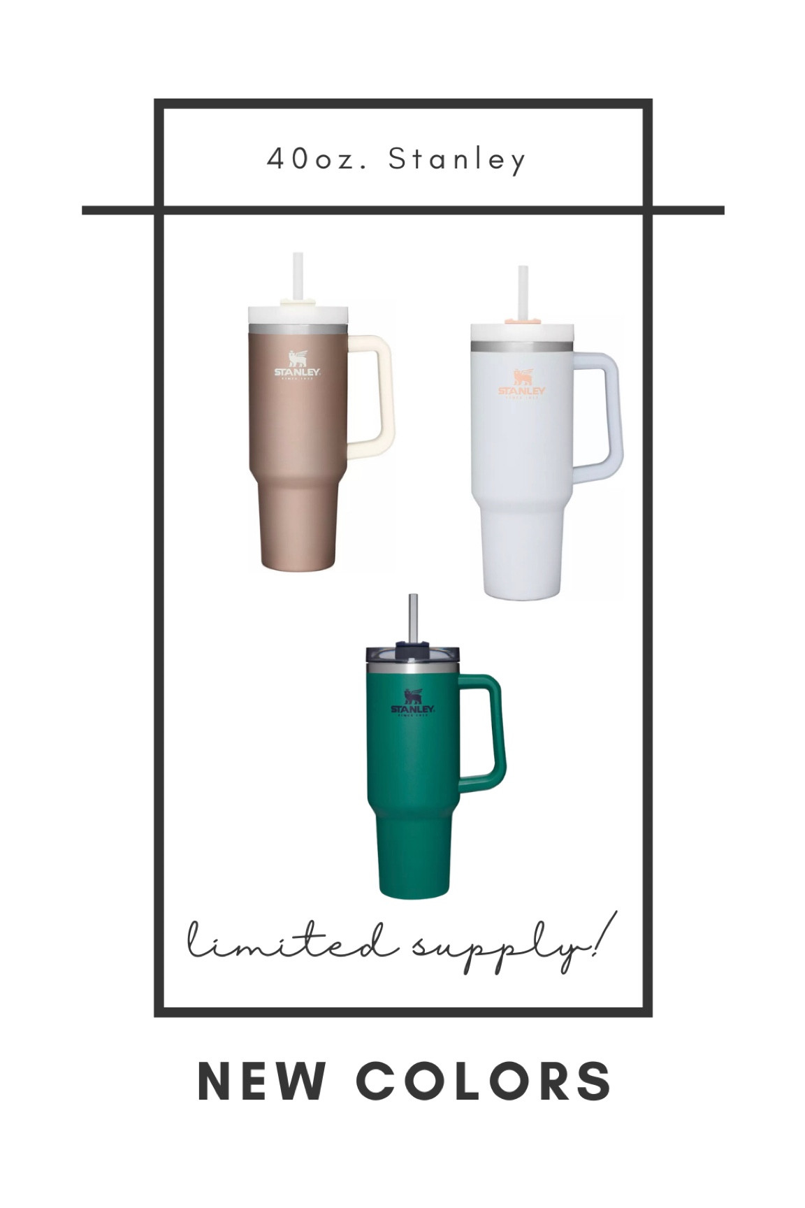 Stanley tumbler in stock!

#LTKtravel #LTKunder50 #LTKfit