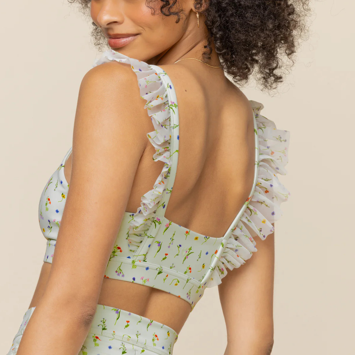 Romance Ruffle Bra - Meadow | POPFLEX