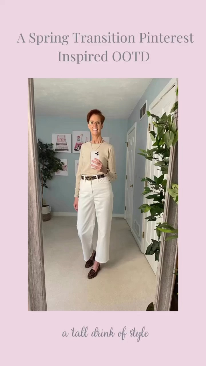 Breaking the myth that neutral outfits have to be boring! 

Take a walk on the wild side with this chic beige and white combo, topped off with leopard print accents.

Effortlessly chic in neutrals with a touch of leopard

Today’s outfit is great spring transition look with this beige sweater and white jeans and leopard accents.

What do you think?

#LTKFind #LTKstyletip