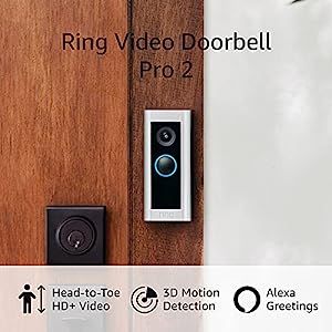 Ring Video Doorbell Pro 2 – Best-in-class with cutting-edge features (existing doorbell wiring ... | Amazon (US)