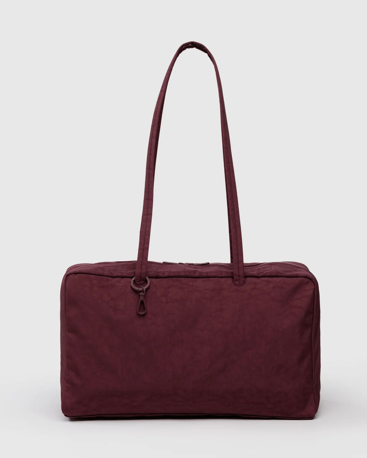 Medium Nylon Bowler Bag Mahogany - Baggu | BAGGU
