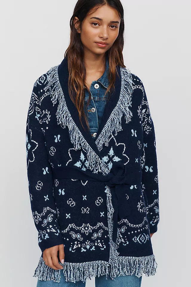 Design History Bandana Cardigan | Anthropologie (US)