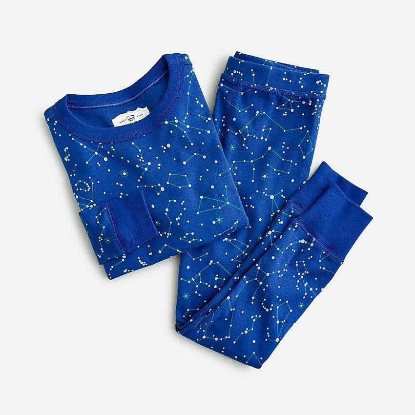 Kids' pajama set in star print | J.Crew US