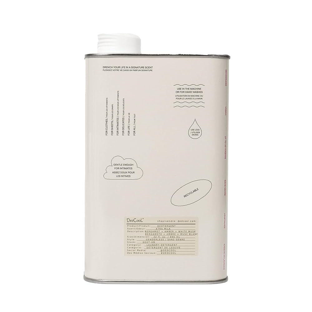 DedCool Liquid Laundry Dedtergent | Xtra Milk | Luxurious Fragrance Detergent | Removes Stains | ... | Amazon (US)