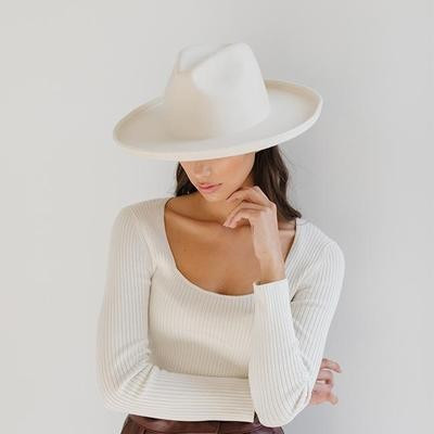 Maude Pencil Brim - Off White | Gigi Pip