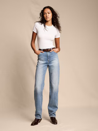 HIGH-RISE 90S STRAIGHT JEAN | Banana Republic (US)