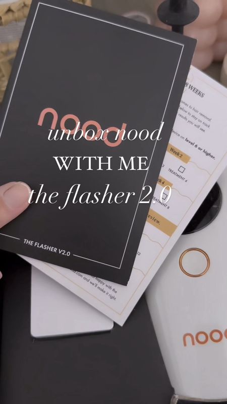 So excited to see progress with nood the flasher 2.0 - laser hair removal device from the comfort of home. I don’t know about y’all, but as a working mom my time is limited and shaving is at the bottom of the list 😆

I already know this will be a game changer for me - just ten minute session and results in just 3-8 weeks, I’m here for it 🙌🏼

Check out the Flasher and get @nood ✨

#LTKbeauty #LTKVideo #LTKfamily