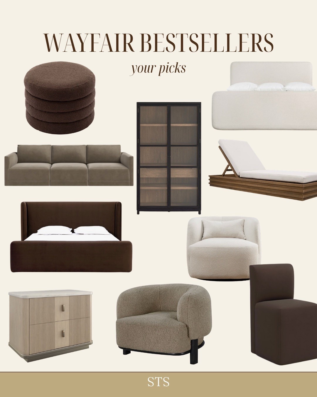 These Wayfair furniture pieces are my best sellers for a reason, and once you see them you'll totally understand why! 🛋️✨ Gorgeous, quality pieces that work in any space! 🏡🤎

#LTKhome #LTKfindsunder100 #wayfair #wayfairfinds #wayfairfurniture #furniturefinds #homedecor #homeinspo #livingroomdecor #bedroomdecor #diningroomdecor #affordablefurniture #homerefresh #elevatedhome 

 

#LTKSaleAlert #LTKHome #LTKU