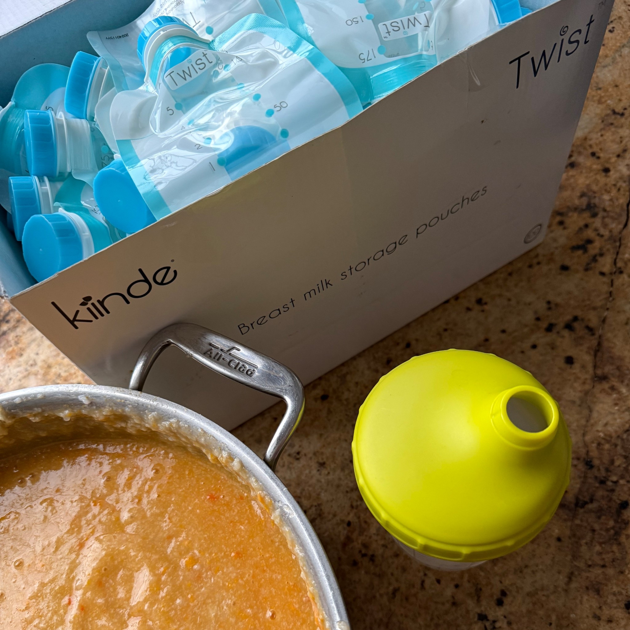 Leftover breast milk pouches?  No problem.  Here’s a use of them!  Motherhood favorite.  This storage and feeding system from @Kiinde is one of my favorites.  Now that my littlest is weening I still have lots of pouches but I’ve put them to good use with puréed foods!  

#LTKBaby #LTKdayinmylife #LTKmomlife