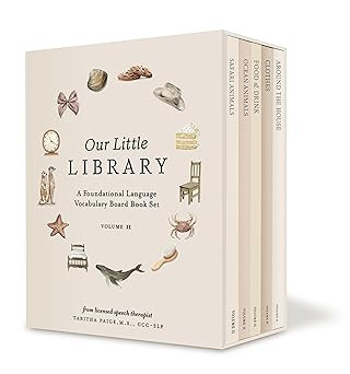 Our Little Library Vol. 2: First 100 Words Board Book Box Set, including Ocean Animals, Safari An... | Amazon (US)