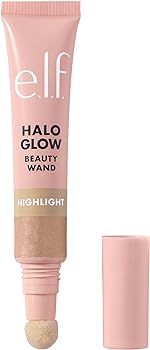 e.l.f. Halo Glow Highlight Beauty Wand, Liquid Highlighter Wand For Luminous, Glowing Skin, Build... | Amazon (US)