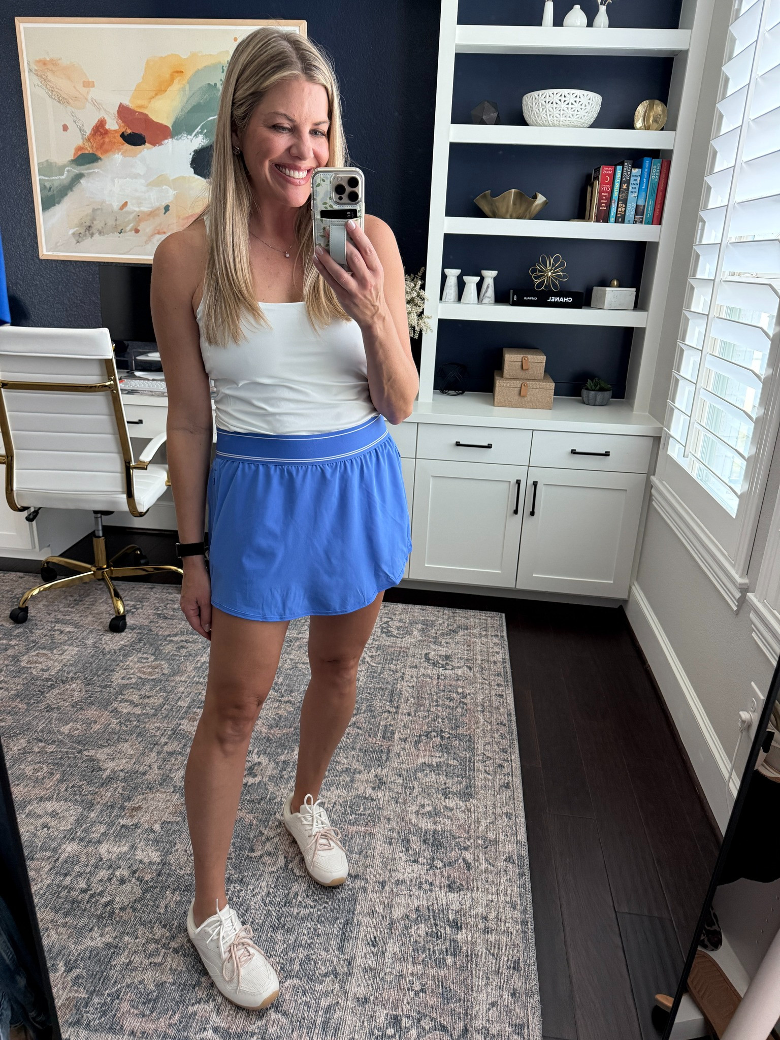 The CUTEST 💲1️⃣6️⃣ skorts! 💙 

 