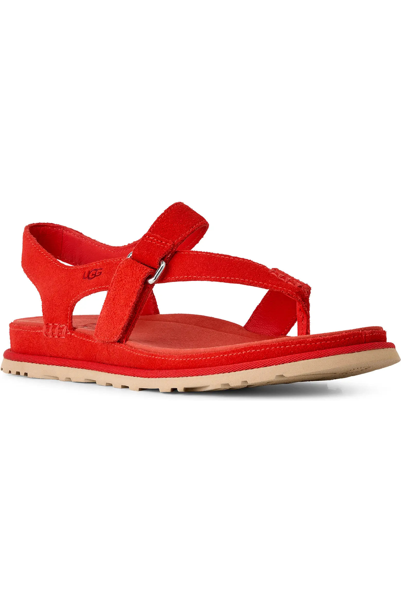 GoldenGaze Toe Post Suede Sandal (Women) | Nordstrom | Nordstrom