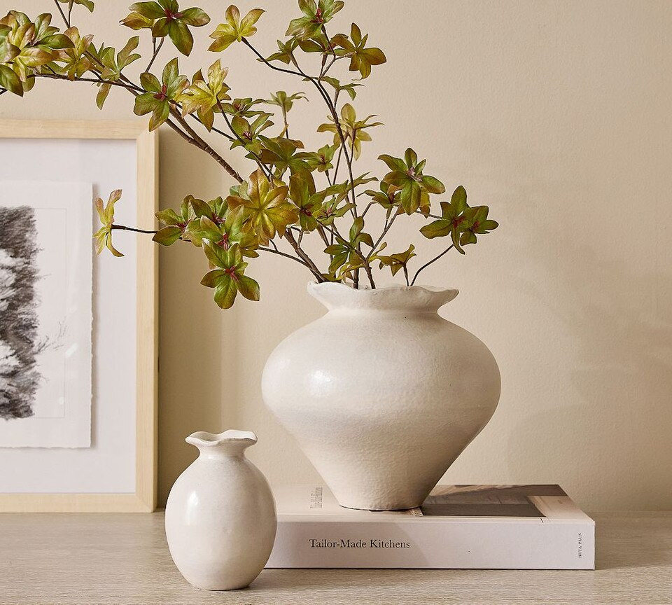 Handcrafted Butterfly Joint Vase Collection | Pottery Barn UK