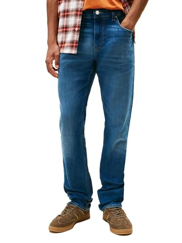 Tommy Jeans Men's Slim Jeans, Denim Dark 33x30 | Amazon (US)