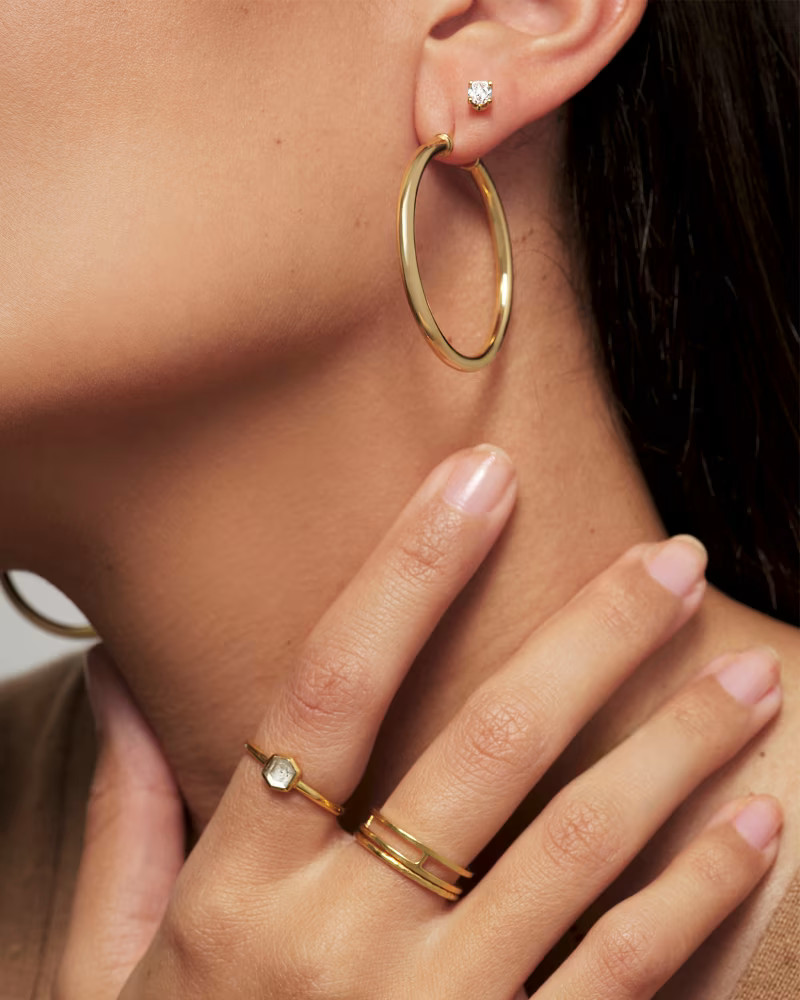Larissa Band Ring in 18k Gold Vermeil | Kendra Scott