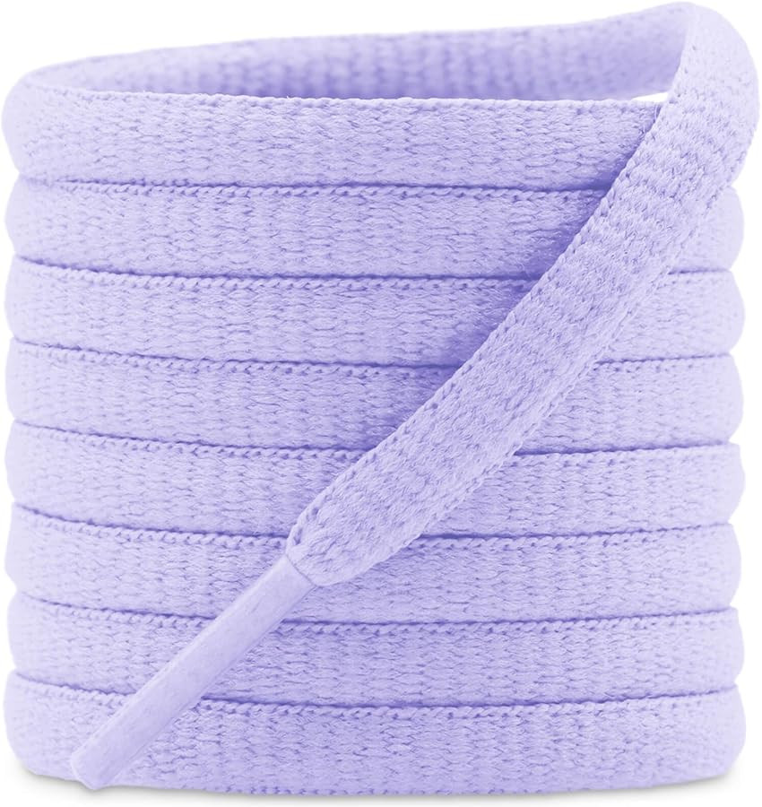 DELELE 2Pair Oval Shoes laces 42 Colors Half Round 1/4" Athletic ShoeLaces for Sport/Running Shoe... | Amazon (US)