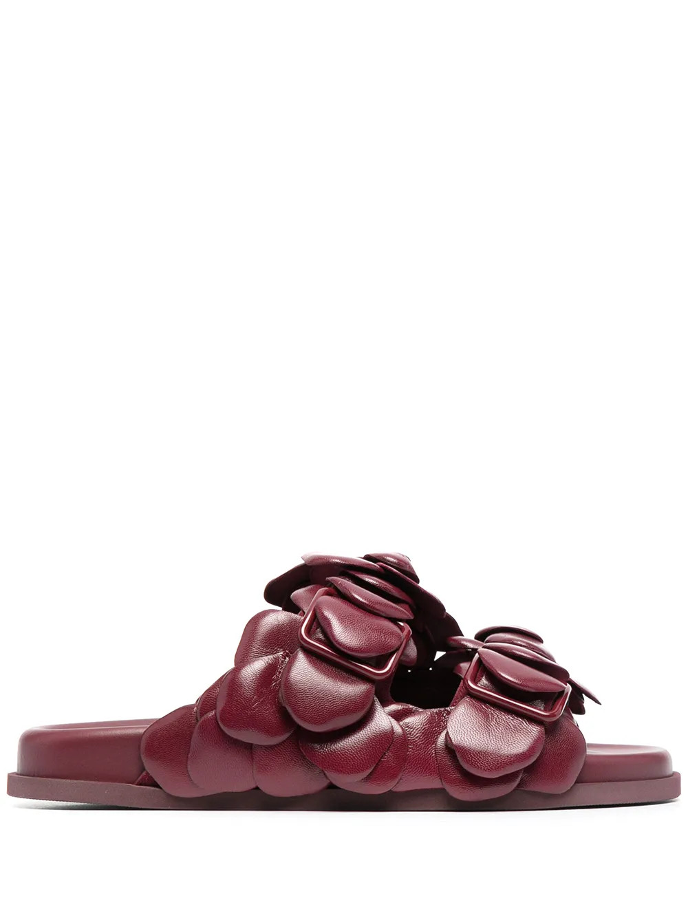 Valentino Garavani Rose Edition Mule Sandals | Red | FARFETCH | Farfetch Global