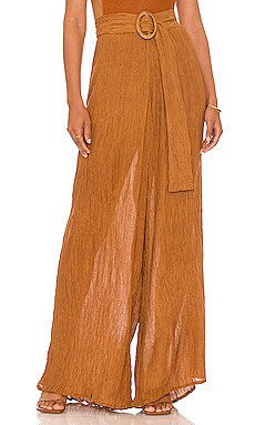 Savannah Morrow Tayen Pant in Caramel from Revolve.com | Revolve Clothing (Global)