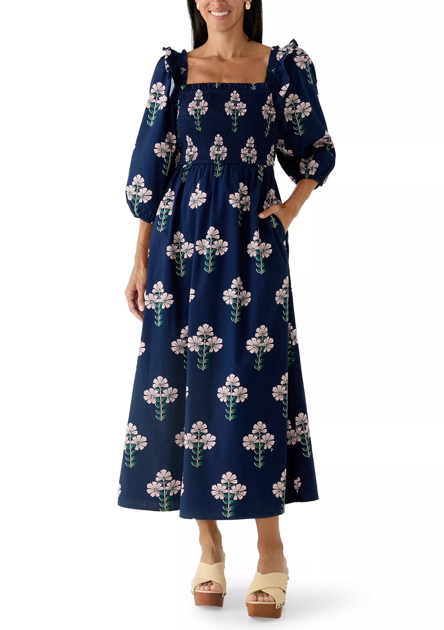 how gorgeous is this dress for fall?! It would be perfect for family pictures, church or work! 

#momstyle #falldress

#LTKmomlife #LTKSaleAlert