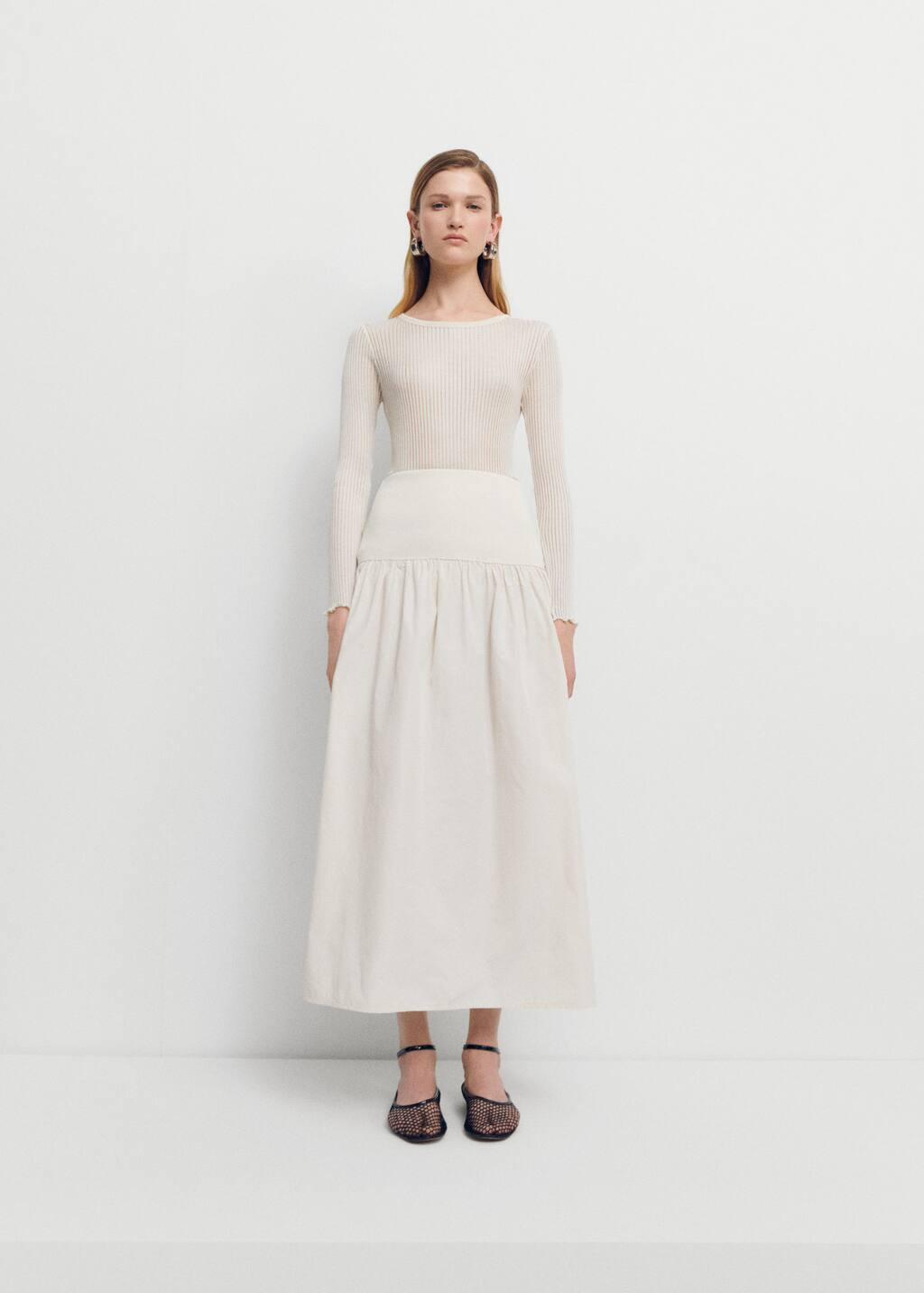 Leather heeled slingback shoes with buckles -  Women | Mango USA | MANGO (US)