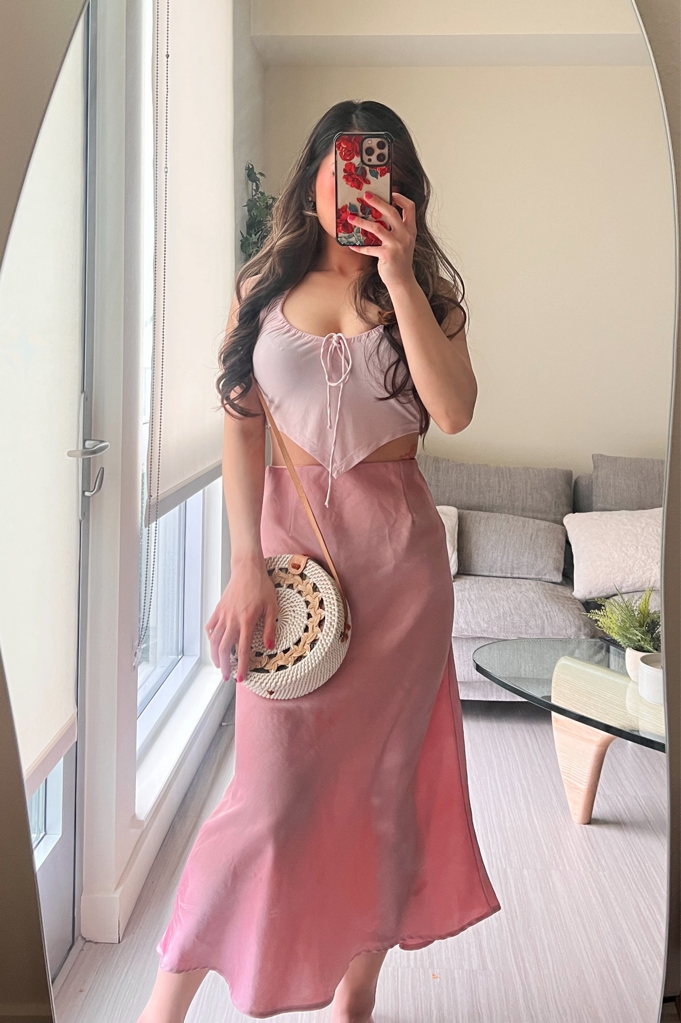 Pretty in Pink 💕
This pink satin skirt is a Springtime essential, along with the boho style rattan bag! I linked some other options that would pair well with this skirt. :) 

Pink Satin Skirt, Bohemian Style Handbag, Urban Outfitters Crop Top, Amazon Finds, Amazon Fashion, Spring Dresses, Spring Skirts, Spring Accessories, Pink Outfits, Pink Lover, Soft Girl, Romantic Picnic Outfit, Date Outfit 

#LTKSeasonal #LTKstyletip #LTKunder50