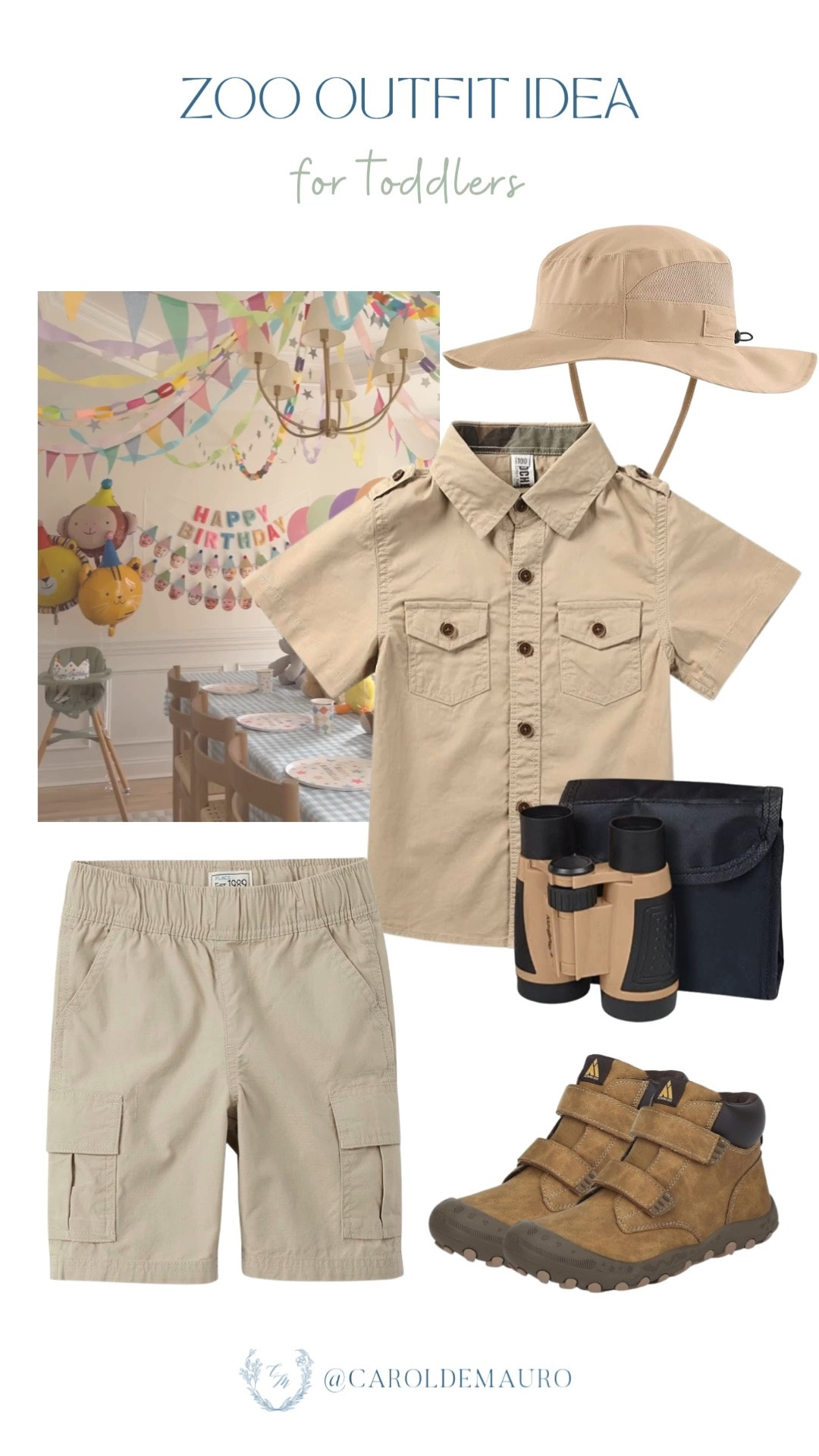 zoo outfit for boys, toddler fit, neutral aesthetic, little adventurer, boots for boys, kids binoculars, summer outfit, button down for kids, hat finds, cargo shorts for boys

#LTKKids