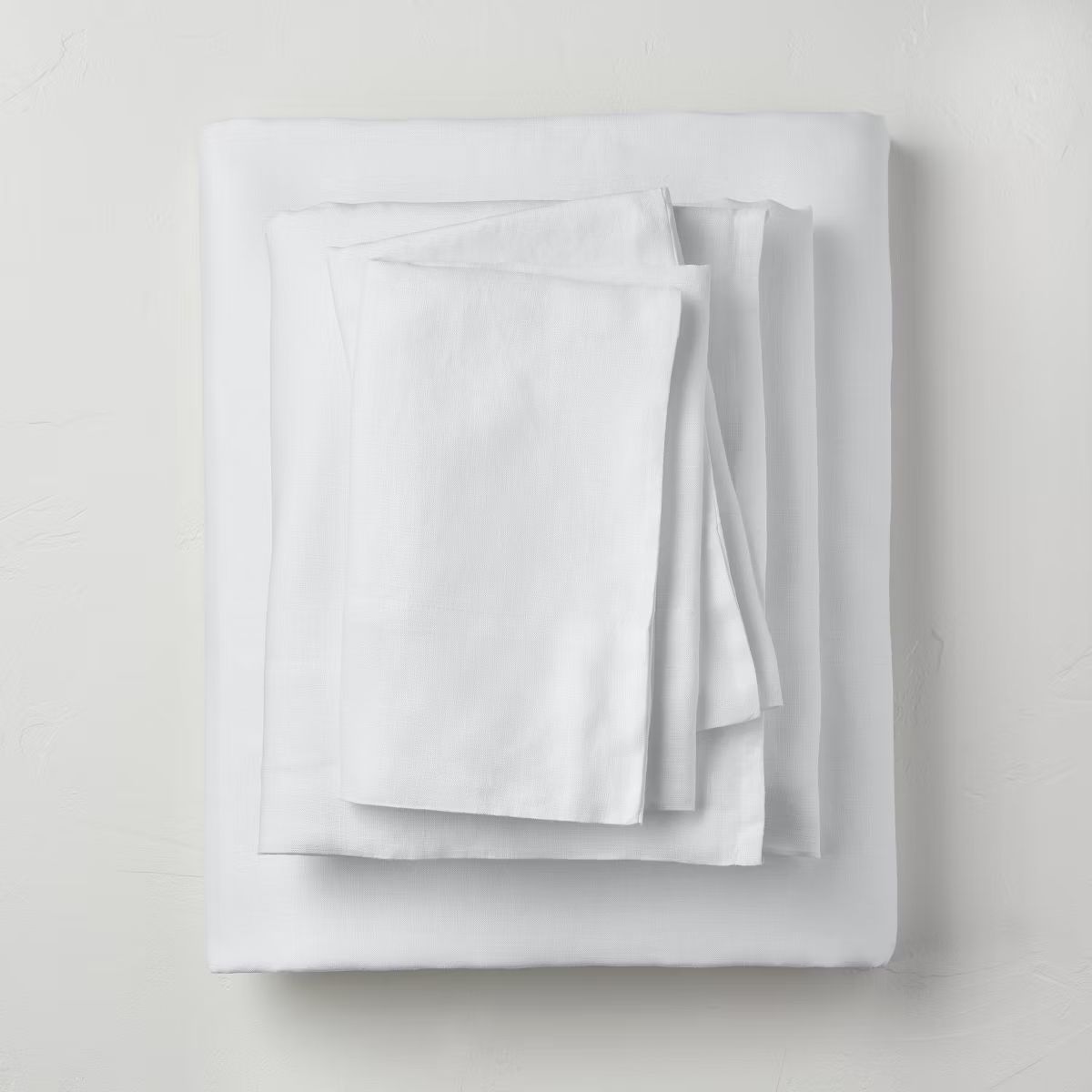 100% Washed Linen Solid Sheet Set - Casaluna™ | Target