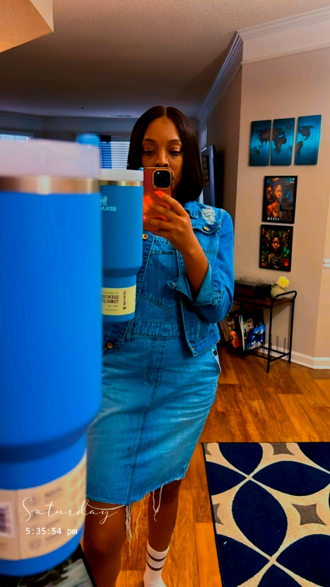 Always thirsty so I got me a Stanley! Drink up 🔝 