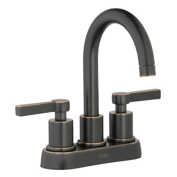 Better Homes & Gardens Holbrook Two Handle Bathroom Faucet, Oil-Rubbed Bronze - Walmart.com | Walmart (US)