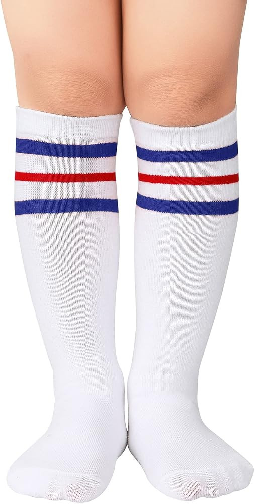 Zando Toddler Soccer Socks Breathable Athletic Socks for Boys & Girls | Amazon (US)