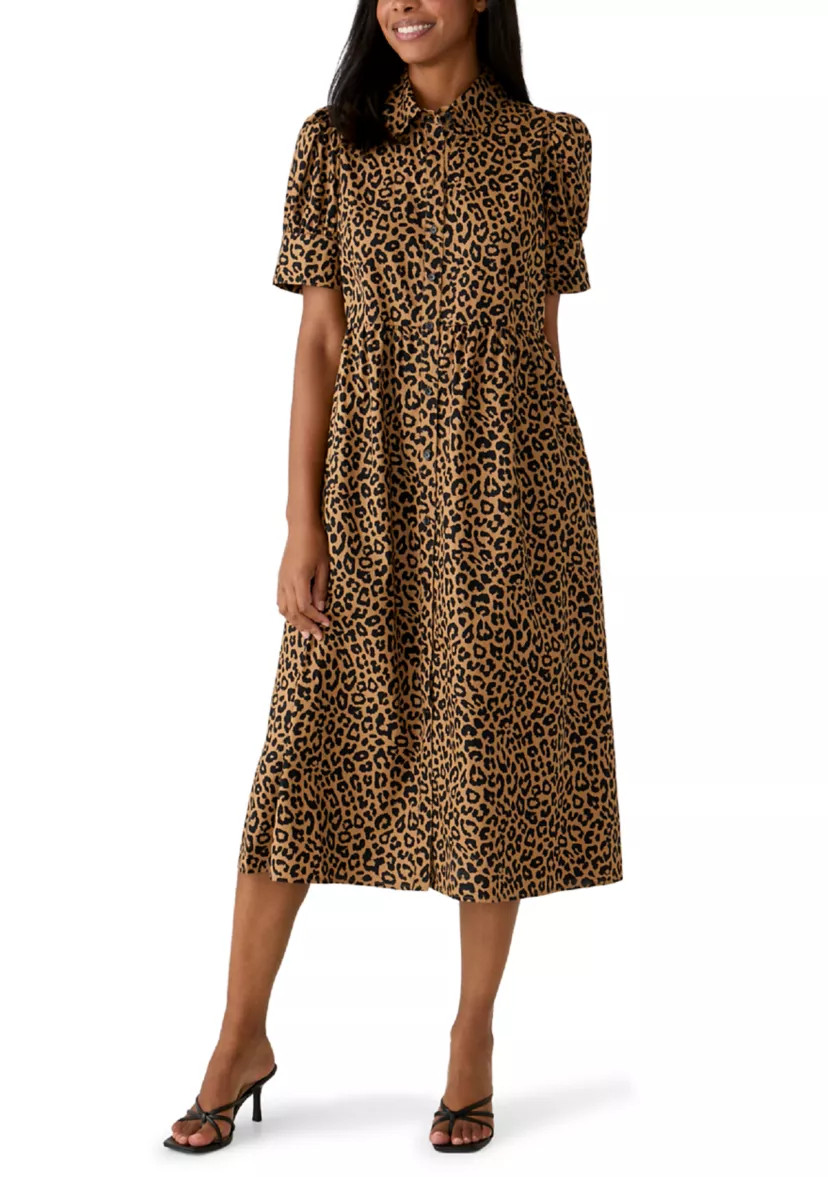 Petite Short Sleeve Meredith Dress | Belk