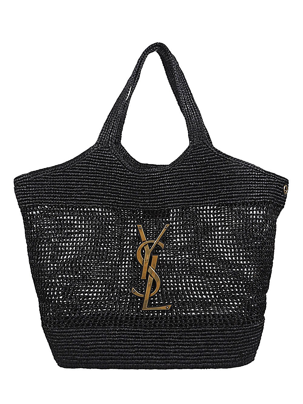 Saint Laurent Icare Rafia Handbag | Tessabit Stores (Global)