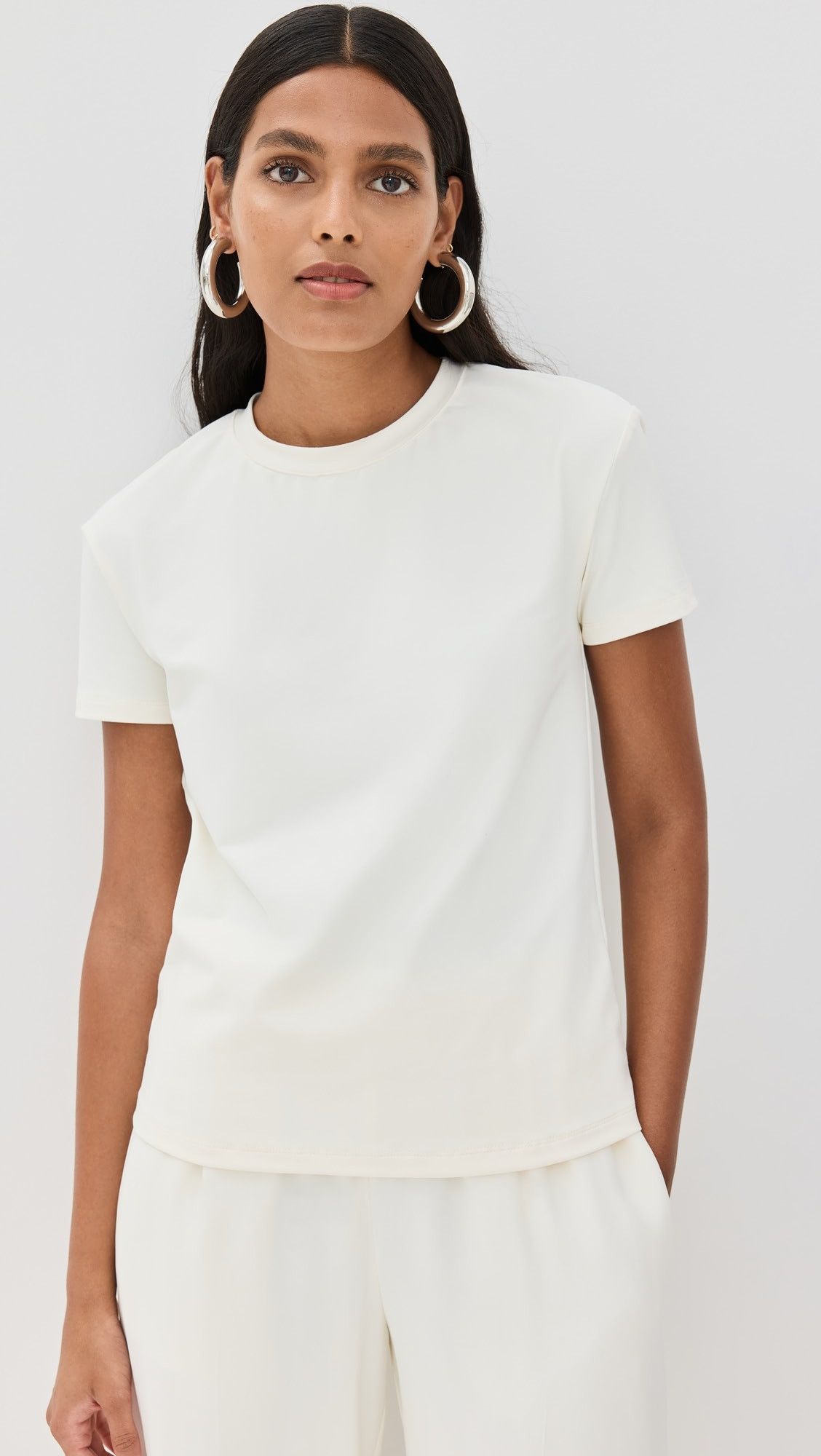 Essential Crew Neck Loose Tee | Shopbop