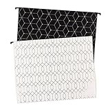 U Brands Modern Classic Fashion Hanging File Folders, Letter Size, Assorted Colors, 12 Pack | Amazon (US)